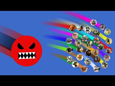 Brainrot Marbles vs Angry Ball