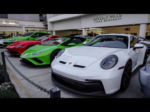 I Flew To LA To Find The Supercars of Beverly Hills!
