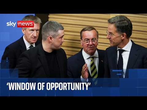 New UK defence secretary and German defence minister speak after NATO meeting