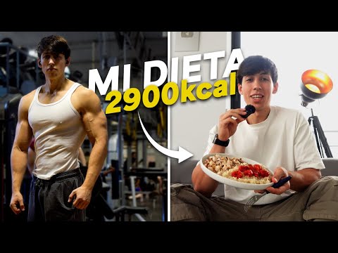 DIA en mi DIETA para GANAR MUSCULO (sin hacer volumen)