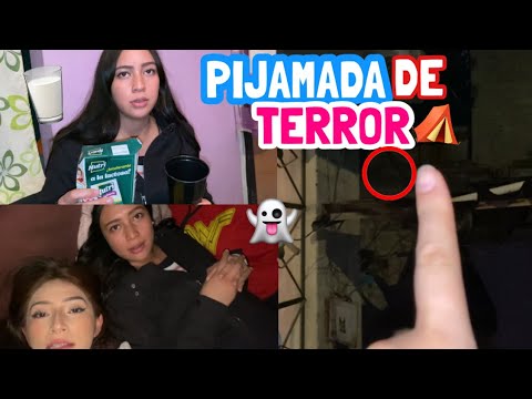 🥐🥛PIJAMADA DE TERROR!👻😱 ¡esperamos a la Bruja Despiertas!🧙😭 |Jaque Argaes