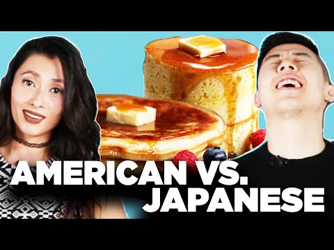 American Vs. Japanese: Pancakes