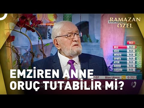 Emziren Anne Oruç Tutabilir Mi? | Necmettin Nursaçan'la İftar Saati