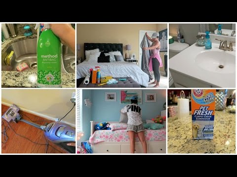 MY CLEANING ROUTINE!