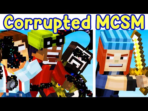 FNF VS PIBBY CORRUPTED MINECRAFT: STORY MODE (Stories-End Demo)