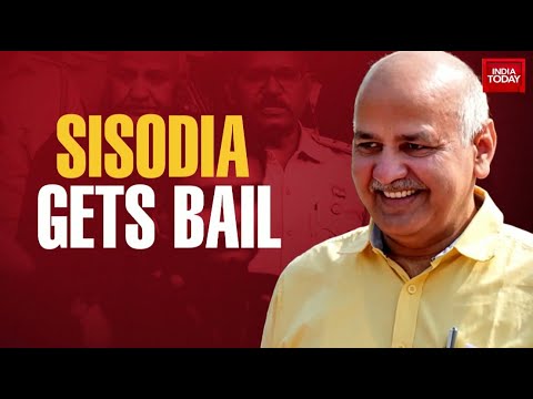 Liquor Policy Case: Manish Sisodia To Walk Out Of Jail Today, Sisodia Rs 10 Lakh Bail Bond Furnished