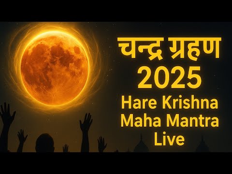 👉 Chandra Grahan 2025 Live | ISKCON Maha Mantra Kirtan | Hare Krishna Hare Rama Live