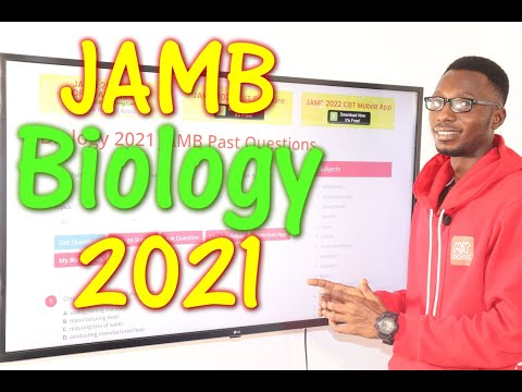 JAMB CBT Biology 2021 Past Questions 1 - 20
