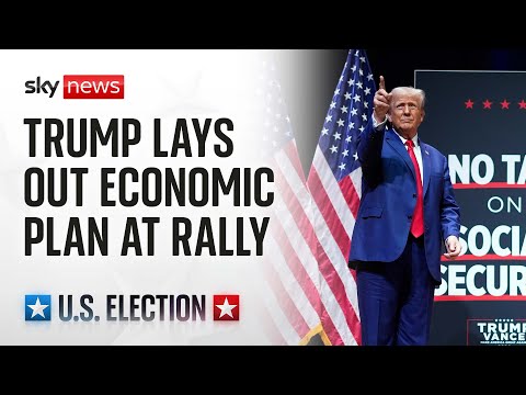 Watch live: Donald Trump holds election campaign rally in North Carolina