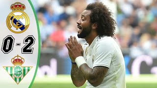 Real Madrid vs Real Betis 0-2 All Goals & Highlights 2019
