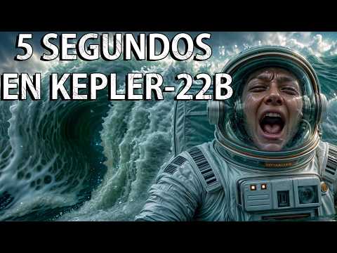 ¿Se puede nadar en el mar de Kepler 22b？