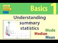 Exploring Summary Statistics: Mean, Median, and Mode