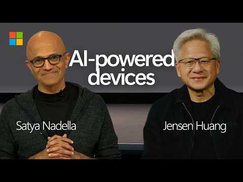 Conversation with NVIDIA Founder and CEO Jensen Huang: Satya Nadella at Microsoft Build 2026