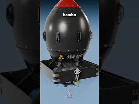 Dinamita vs Bomba Nuclear😨 #curiosidades
