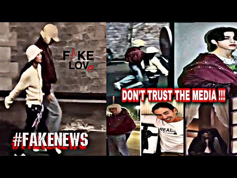 Taehyung and Jennie's dating rumours are fake ❌ #bts #taehyung #jennie #Fakerumours