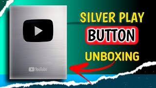 My first vlog💫(silver Play button) unboxing #silverplaybutton #myfirstvlog