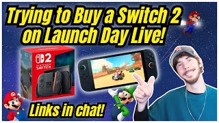Attempting to Buy the Nintendo Switch 2 on Launch Day LIVE! Let's Party!