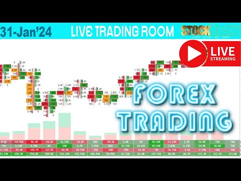 LIVE FOREX TRADING SESSION - XAUUSD, EURUSD, USDJPY,.. 31 JAN 2024