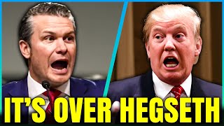 BREAKING! Trump BACKSTABS Pete Hegseth in STUNNING BETRAYAL
