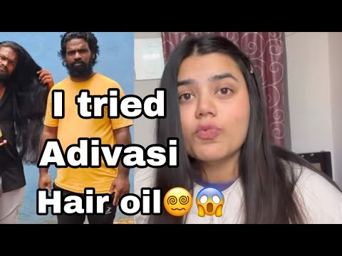 I Tried Adivasi hair oil *shocking result *😱😱