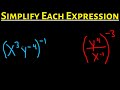 Simplifying Expressions with Exponents