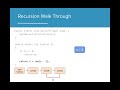 Understanding Recursion and Functions