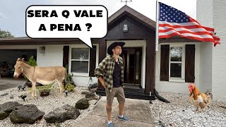 O PREÇO DE MORAR EM ZONA RURAL NOS EUA - ORLANDO FL 