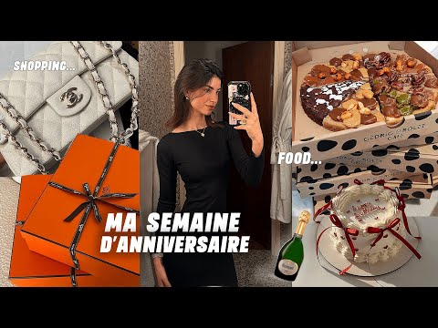 MON INCROYABLE ANNIVERSAIRE (shopping, Cédric Grolet, Roland Garros ...)