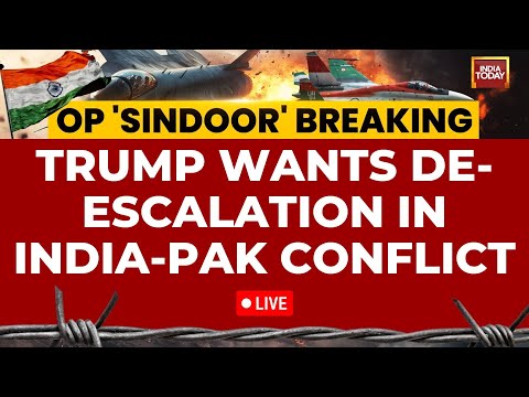 India Pakistan Conflict LIVE | Trump Wants To See De-escalation: White House On India-Pak Conflict