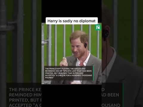 #Shorts Were Harry and Meghan snubbed by Elton John? #meghanmarkle #princeharry #royalfamily