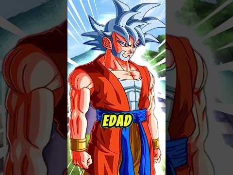 ✅ La EDAD REAL de GOKU en cada SAGA de Dragon Ball || ¿Cuántos AÑOS tiene GOKU? || #shorts