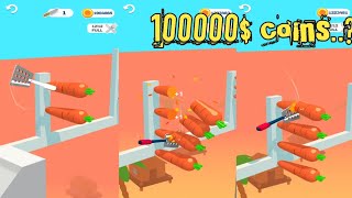 Slice it all sliceitall game play relaxing satisfying game gaming Max level game play relaxing games