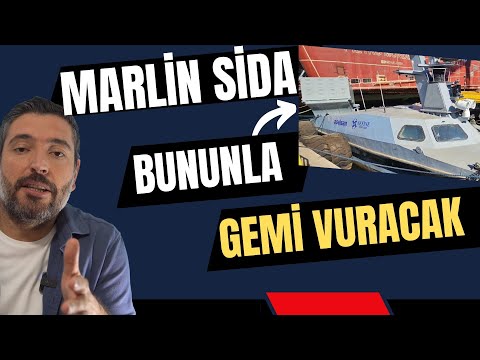 Milli SİDA Marlin'e Gemi Batıracak Özellik - 8 Adet Kuzgun Ateşleyecek