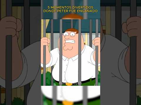 5 momentos divertidos donde Peter fue engañado en FamilyGuy #viral #shorts #comedy #funny #familyguy