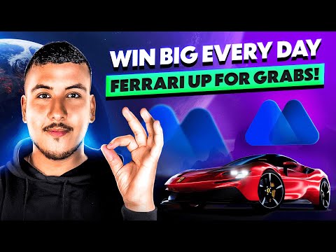 Win Big Every Day, Supercar Up for Grabs! 💫