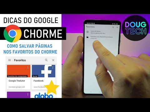 Chrome: Como Salvar SITES nos FAVORITOS (Android)