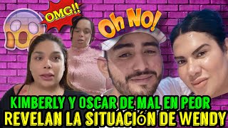 Evelyn y GRECHY HABLAN de Wendy 🚨😱 Y KIM Y OSCAR Pleit0s