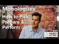 Techniques for Effective Monologue Performance
