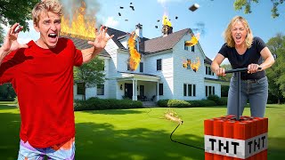 Evil Neighbor is DESTROYING My House!