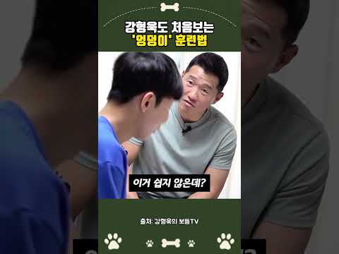 강형욱도 처음보는 '<strong>엉덩이</strong>' 훈련법 #강형욱