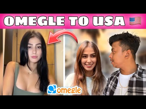 OMEGLE TO USA 😍 | OMEGLE TO REAL LIFE @rameshmaity0