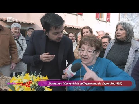 Domenico Marocchi in collegamento da Ligonchio - Citofonare Rai2 31/03/2024