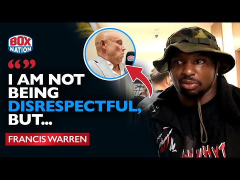 Dillian Whyte & Francis Warren TALK BACKSTAGE After Moses Itauma Fight