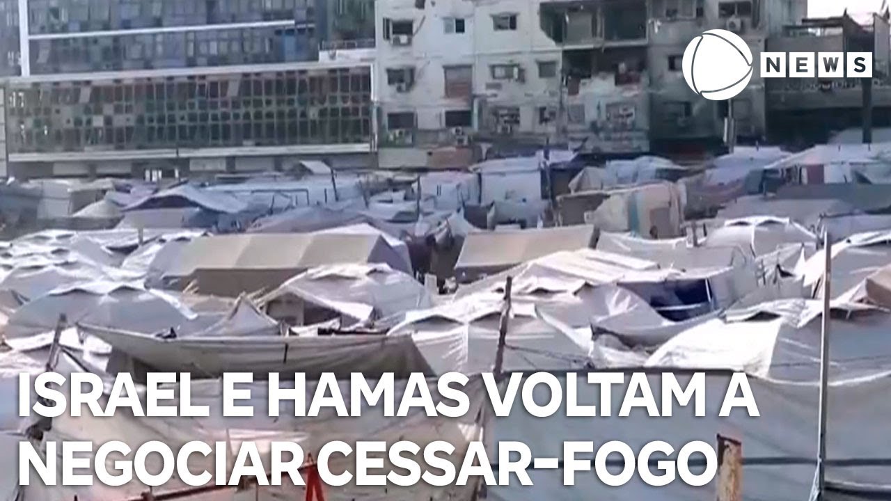 Israel e Hamas retomam negociações de cessar fogo