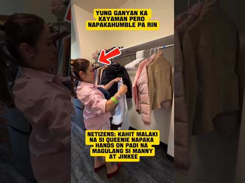 Sina Manny Pacquiao at Jinkee Pacquiao pa rin ang nag-ayos ng gamit ng anak nilang si Queenie!