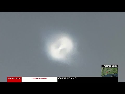 YouTube video thumbnail: Mystery Object That Appeared in Sky Over Connecticut Identified
