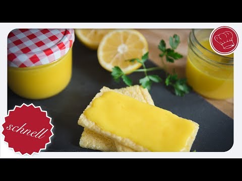 Lemon Curd ohne Ei - vegan/Thermomix Rezept | elegant-kochen.de