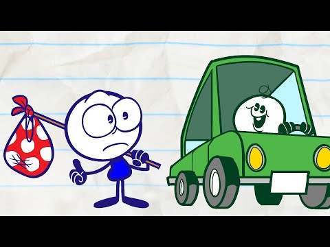 Life's A Hitch | Pencilmation Cartoons!