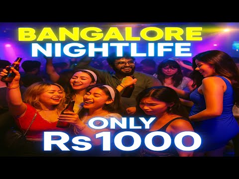 Only ₹1000 🔥 Bangalore Koramangala Nightlife | Dance Floor Madness @ Sugar Factory