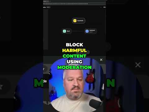 Guardrails Node: Content Moderation for Your Chatbot #shorts